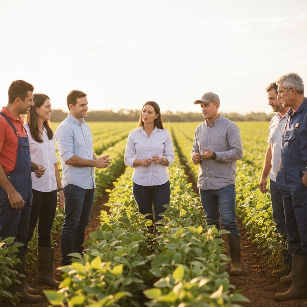 Equipe do Grupo Gatto em atividade